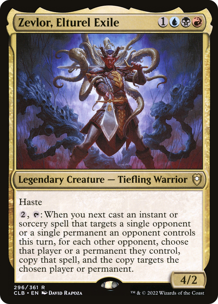 Magic: The Gathering - Zevlor, Elturel Exile - Commander Legends: Battle for Baldur's Gate