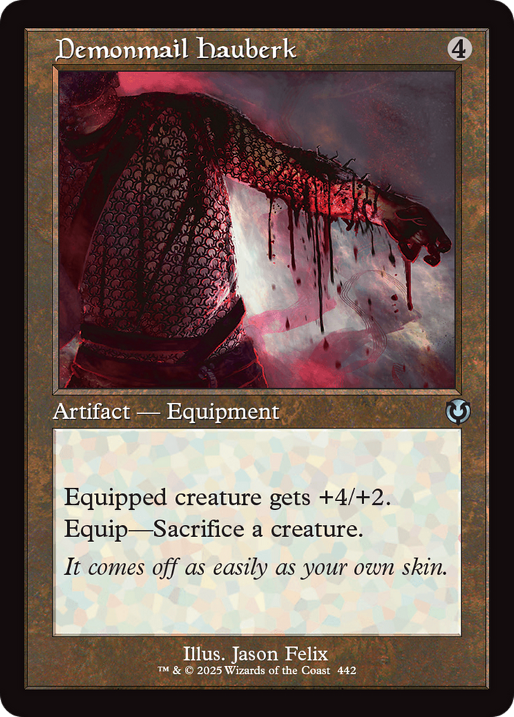 Magic: The Gathering - Demonmail Hauberk Foil - Innistrad Remastered