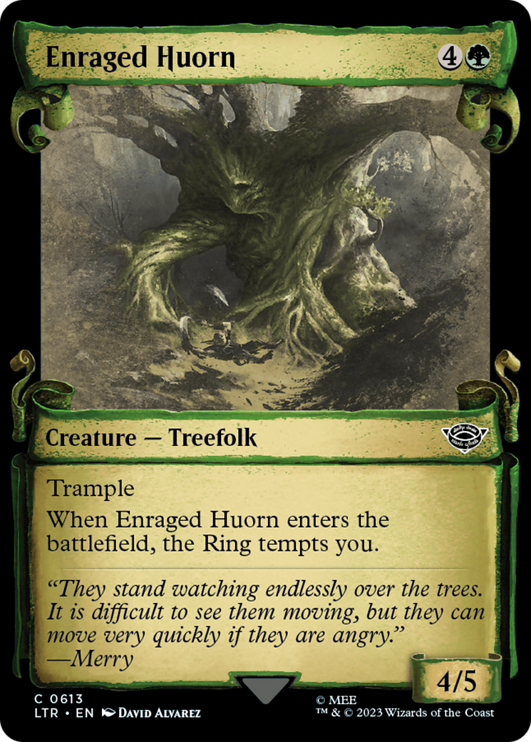 Magic: The Gathering - Enraged Huorn Foil - The Lord of the Rings: Tales of Middle-earth
