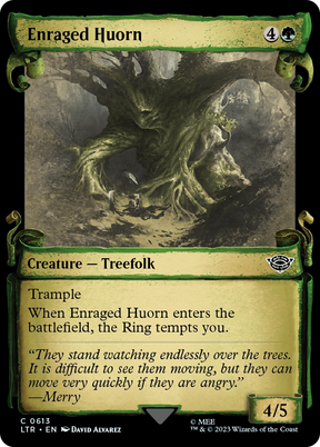 Magic: The Gathering - Enraged Huorn Foil - The Lord of the Rings: Tales of Middle-earth