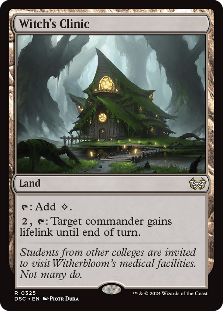 Magic: The Gathering - Witch's Clinic - Duskmourn: House of Horror Commander