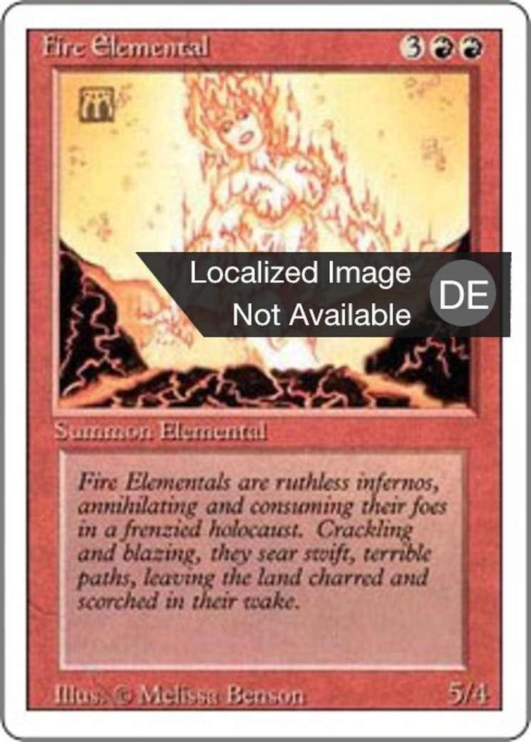 Magic: The Gathering - Feuerelementar - Revised Edition