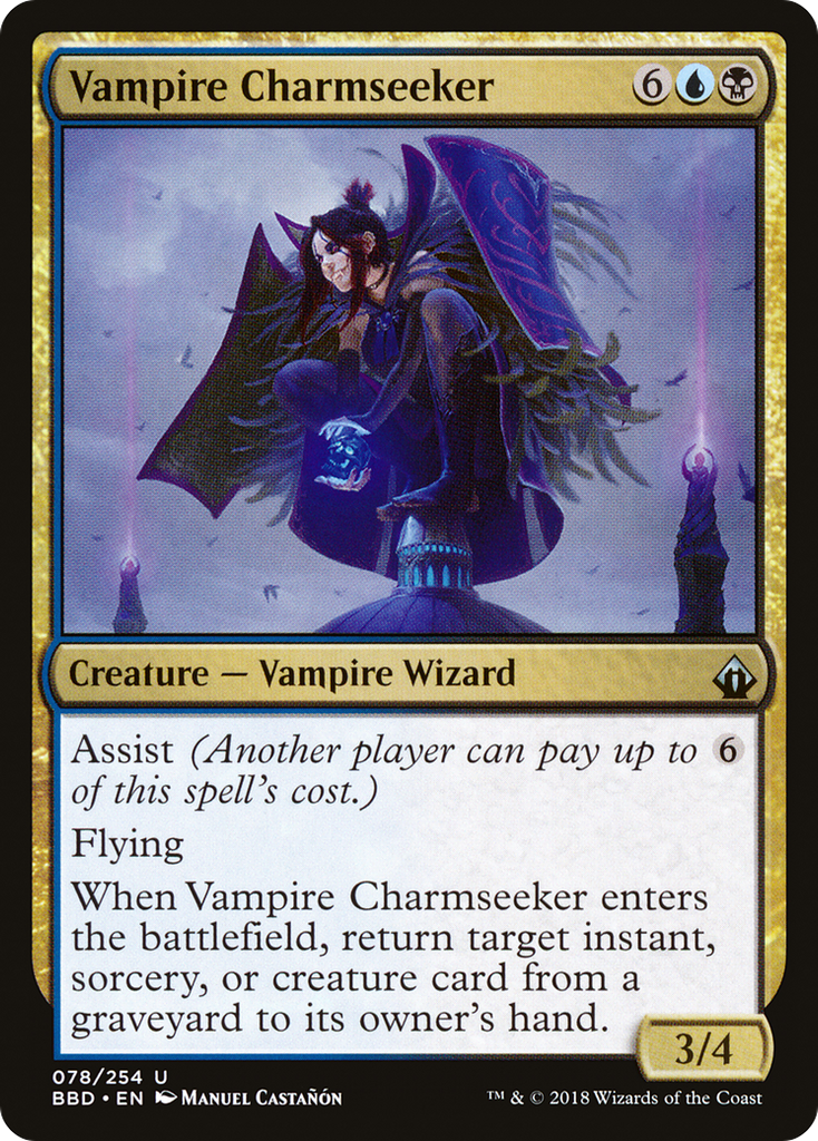 Magic: The Gathering - Vampire Charmseeker Foil - Battlebond