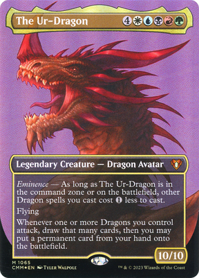 Magic: The Gathering - The Ur-Dragon Foil - Commander Masters
