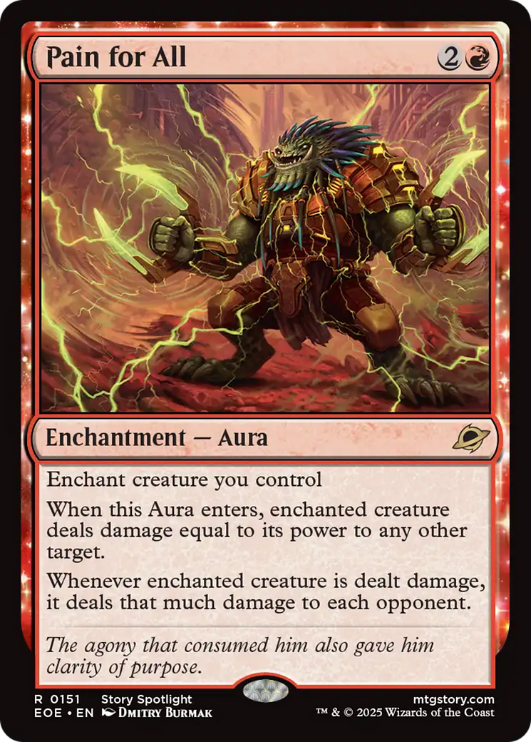 Magic: The Gathering - Pain for All Foil - Edge of Eternities
