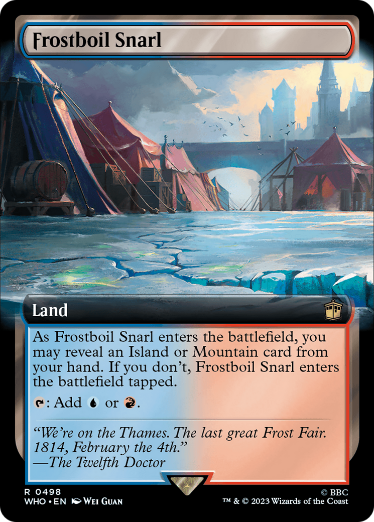 Magic: The Gathering - Frostboil Snarl - Doctor Who
