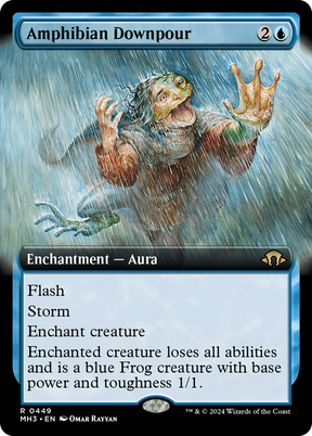 Magic: The Gathering - Amphibian Downpour Foil - Modern Horizons 3