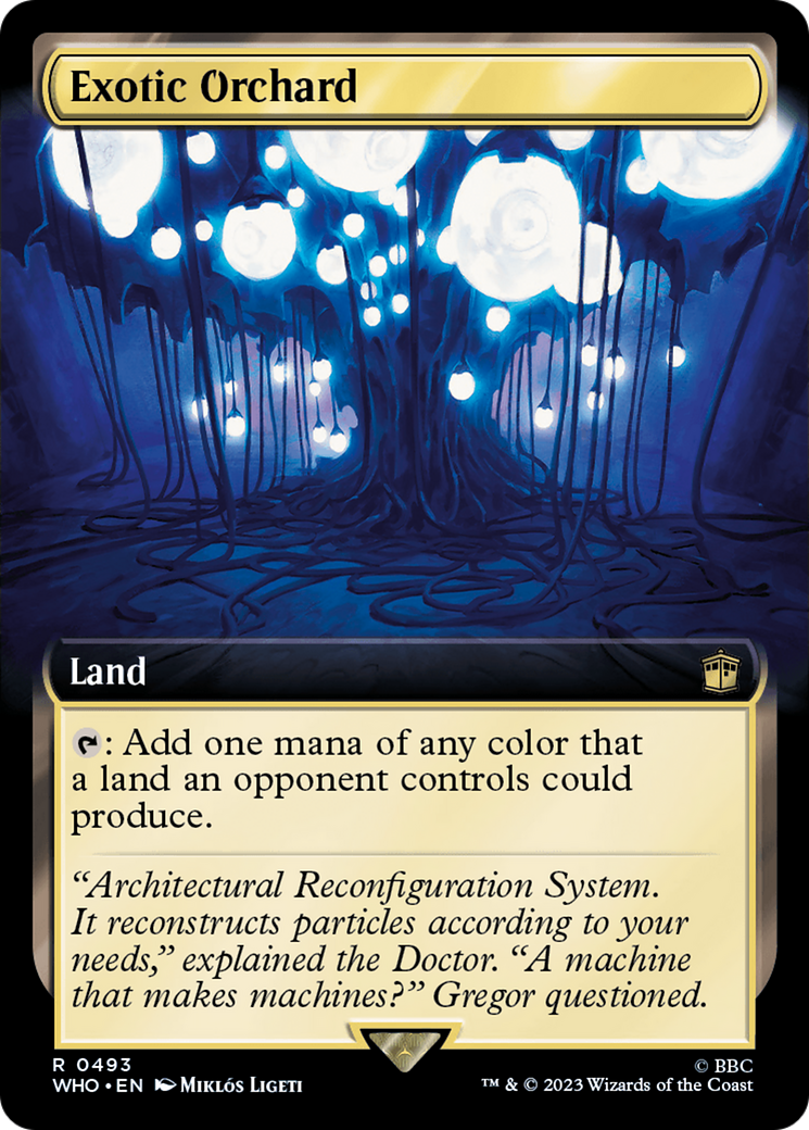 Magic: The Gathering - Exotic Orchard - Doctor Who