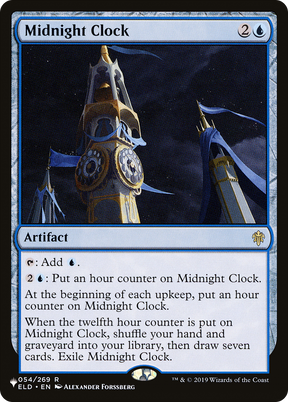 Magic: The Gathering - Midnight Clock - The List