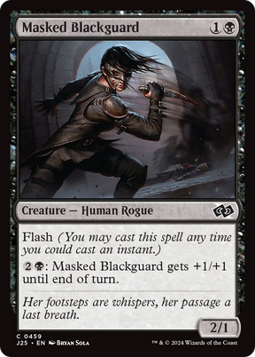 Magic: The Gathering - Masked Blackguard - Foundations Jumpstart
