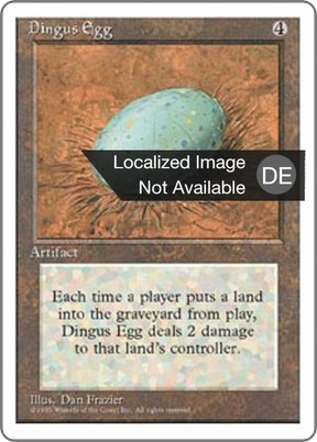 Magic: The Gathering - Dingus-Ei - Fourth Edition