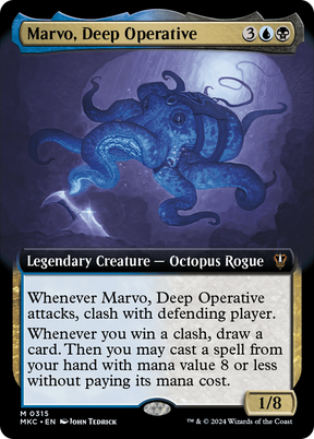 Magic: The Gathering - Marvo, Deep Operative - Murders at Karlov Manor Commander