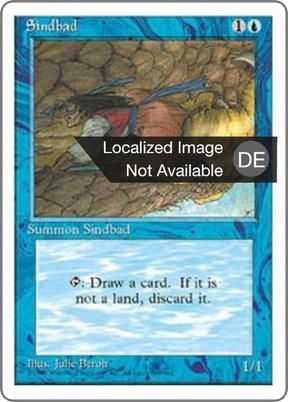 Magic: The Gathering - Sindbad, der Seefahrer - Fourth Edition