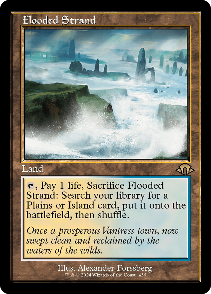 Magic: The Gathering - Flooded Strand - Modern Horizons 3