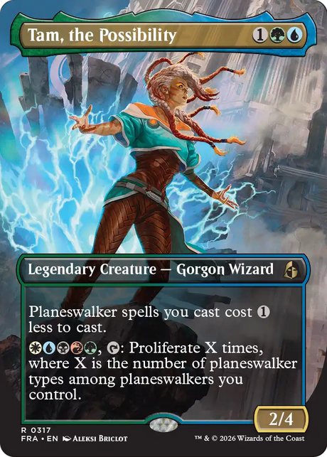 Magic: The Gathering - Tam, the Possibility Foil - Reality Fracture
