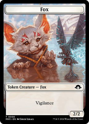 Magic: The Gathering - Fox Token - Modern Horizons 3 Tokens