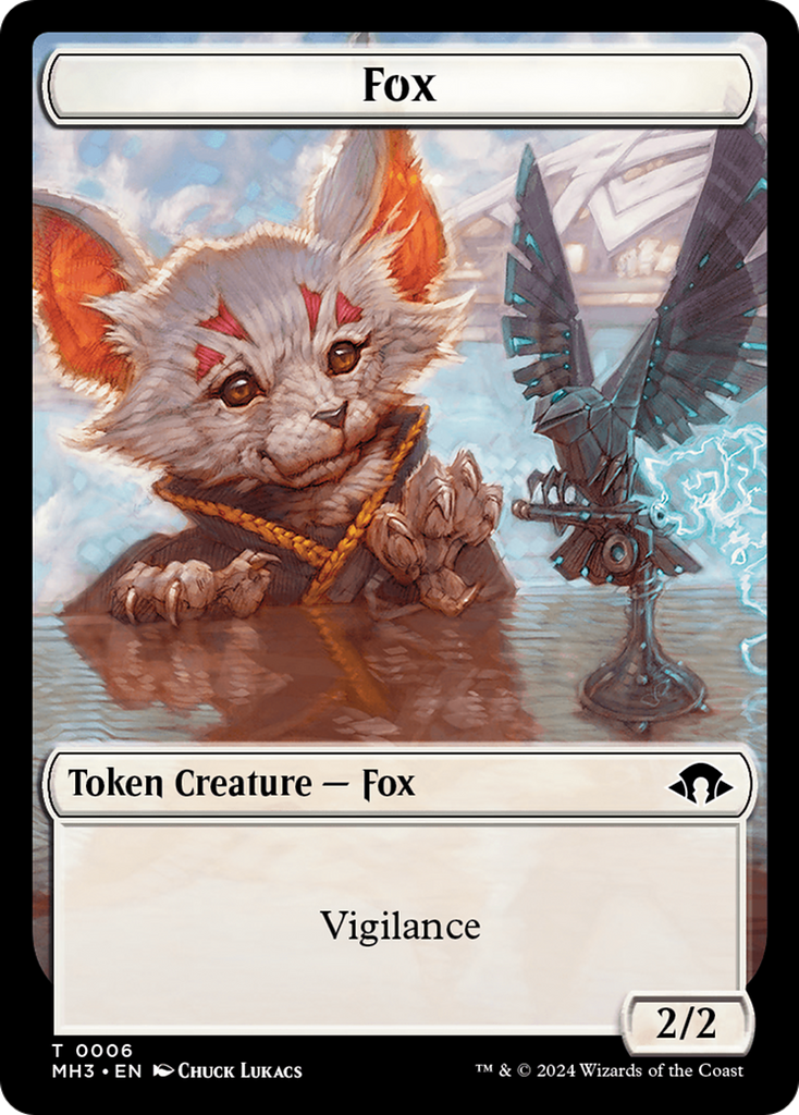 Magic: The Gathering - Fox Token - Modern Horizons 3 Tokens