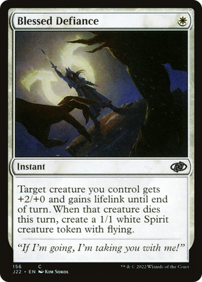 Magic: The Gathering - Blessed Defiance - Jumpstart 2022