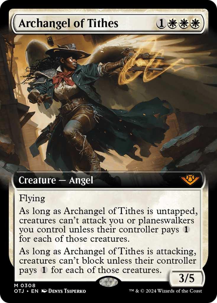 Magic: The Gathering - Archangel of Tithes - Outlaws of Thunder Junction