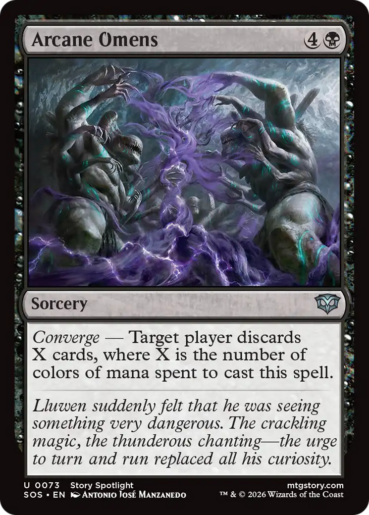 Magic: The Gathering - Arcane Omens - Secrets of Strixhaven