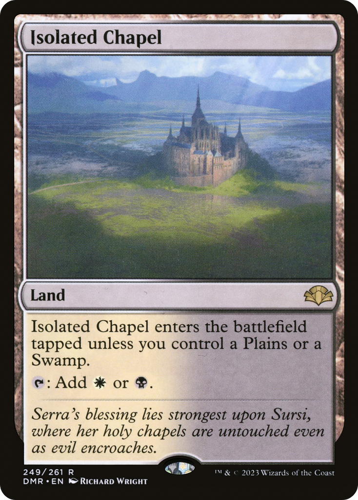 Magic: The Gathering - Isolated Chapel - Dominaria Remastered