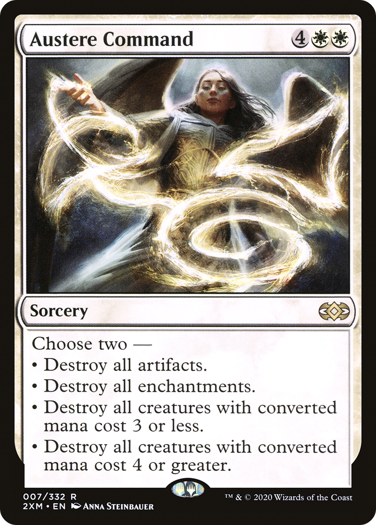 Magic: The Gathering - Austere Command Foil - Double Masters