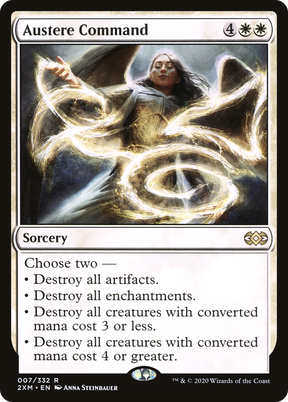 Magic: The Gathering - Austere Command Foil - Double Masters