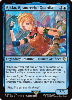 Magic: The Gathering - Rikku, Resourceful Guardian - Final Fantasy Commander