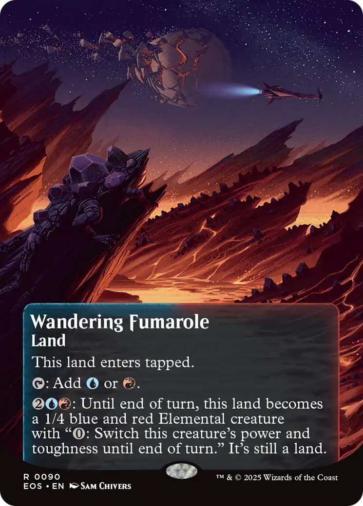 Magic: The Gathering - Wandering Fumarole - Edge of Eternities: Stellar Sights