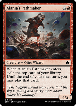 Magic: The Gathering - Alania's Pathmaker Foil - Bloomburrow