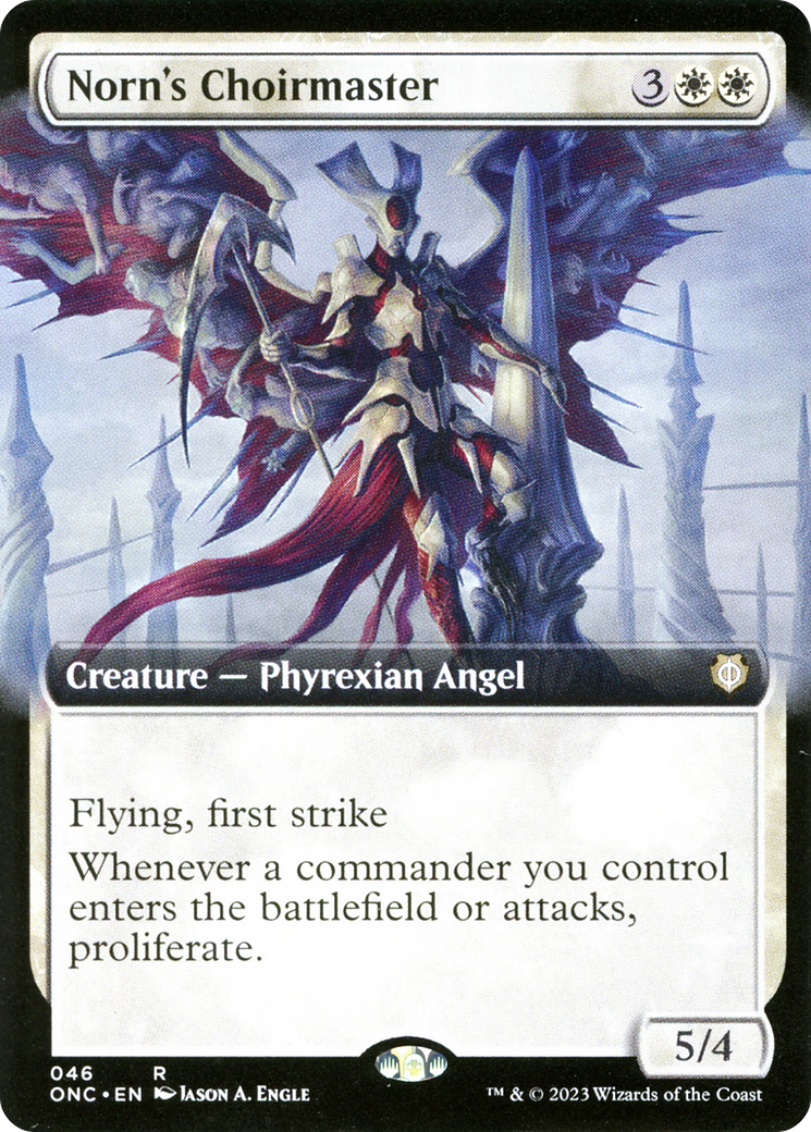 Magic: The Gathering - Norn's Choirmaster Foil - Phyrexia: All Will Be One Commander