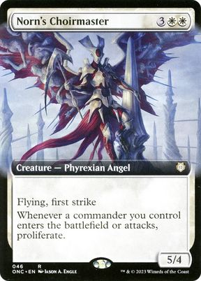 Magic: The Gathering - Norn's Choirmaster Foil - Phyrexia: All Will Be One Commander
