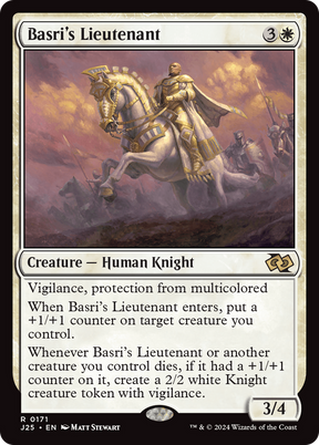 Magic: The Gathering - Basri's Lieutenant - Foundations Jumpstart