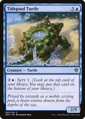 Magic: The Gathering - Tidepool Turtle - Dominaria United