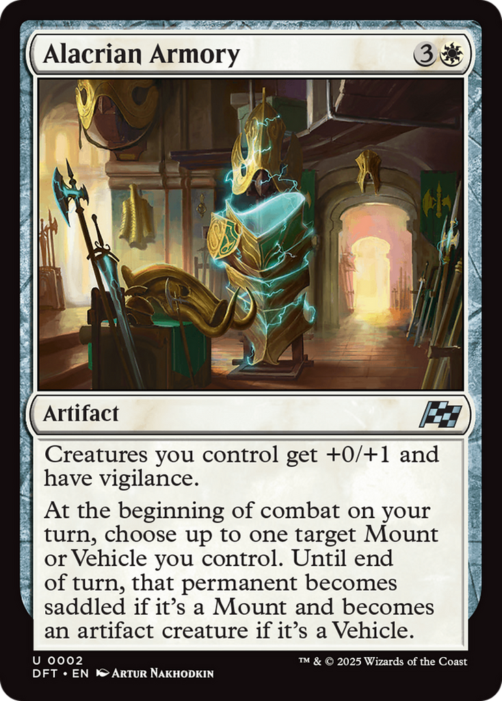 Magic: The Gathering - Alacrian Armory - Aetherdrift