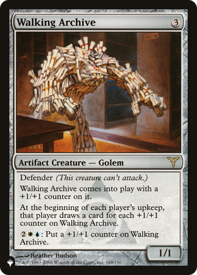 Magic: The Gathering - Walking Archive - The List