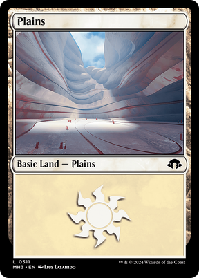 Magic: The Gathering - Plains #311 Foil - Modern Horizons 3