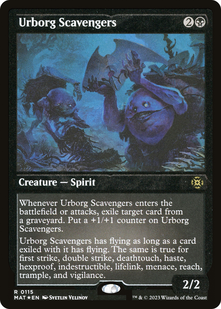 Magic: The Gathering - Urborg Scavengers Foil - March of the Machine: The Aftermath