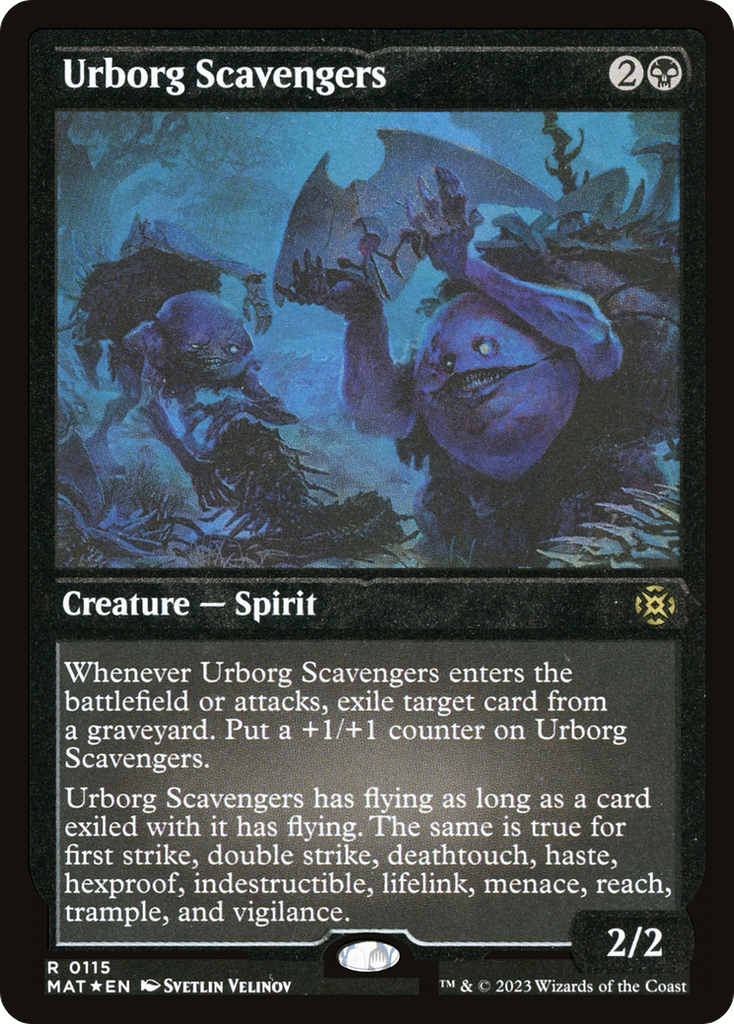 Magic: The Gathering - Urborg Scavengers Foil - March of the Machine: The Aftermath