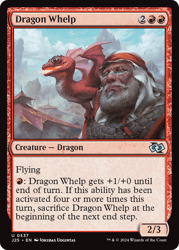 Magic: The Gathering - Dragon Whelp - Foundations Jumpstart
