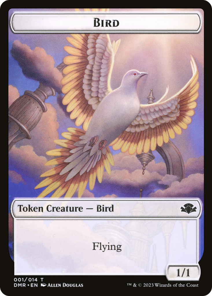 Magic: The Gathering - Bird Token Foil - Dominaria Remastered Tokens