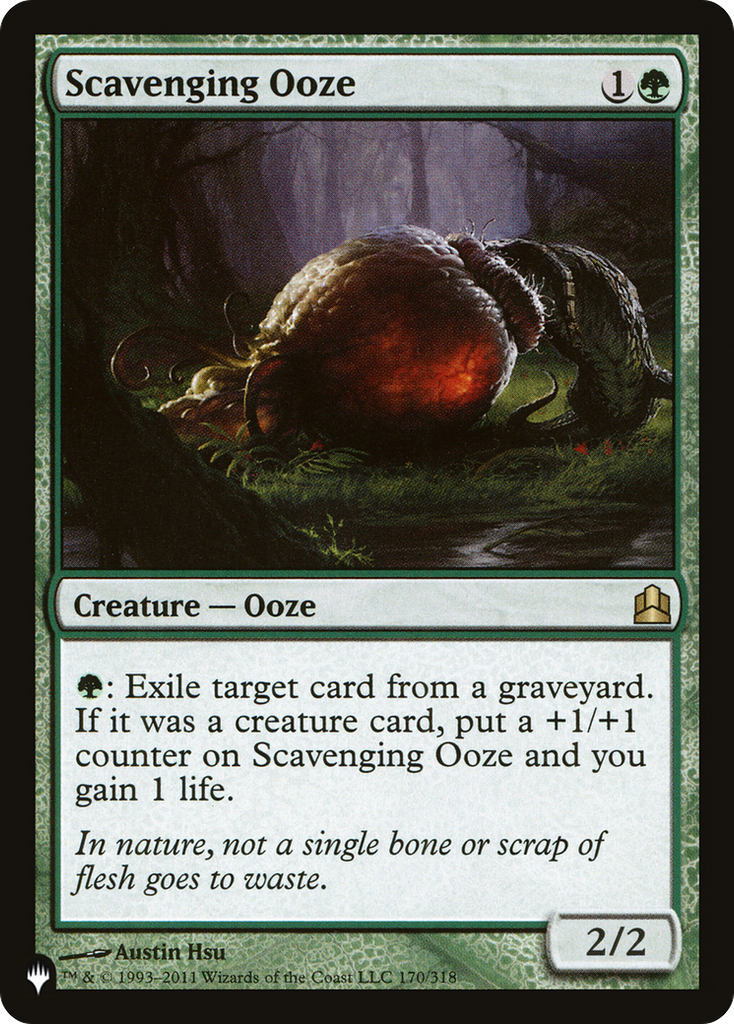 Magic: The Gathering - Scavenging Ooze - The List