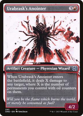 Magic: The Gathering - Urabrask's Anointer Foil - Phyrexia: All Will Be One