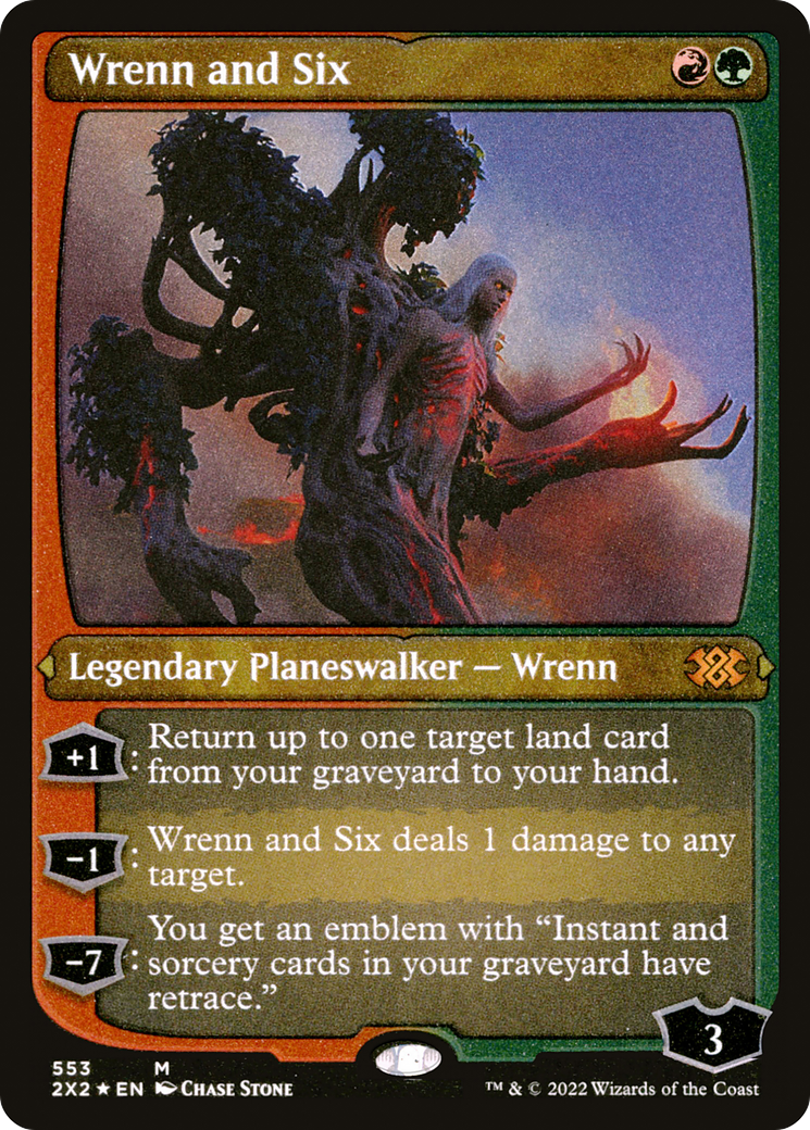 Magic: The Gathering - Wrenn and Six Foil - Double Masters 2022