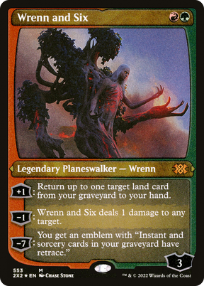 Magic: The Gathering - Wrenn and Six Foil - Double Masters 2022