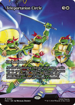 Magic: The Gathering - Teleportation Circle - Teenage Mutant Ninja Turtles Source Material