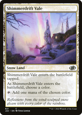 Magic: The Gathering - Shimmerdrift Vale - Jumpstart 2022