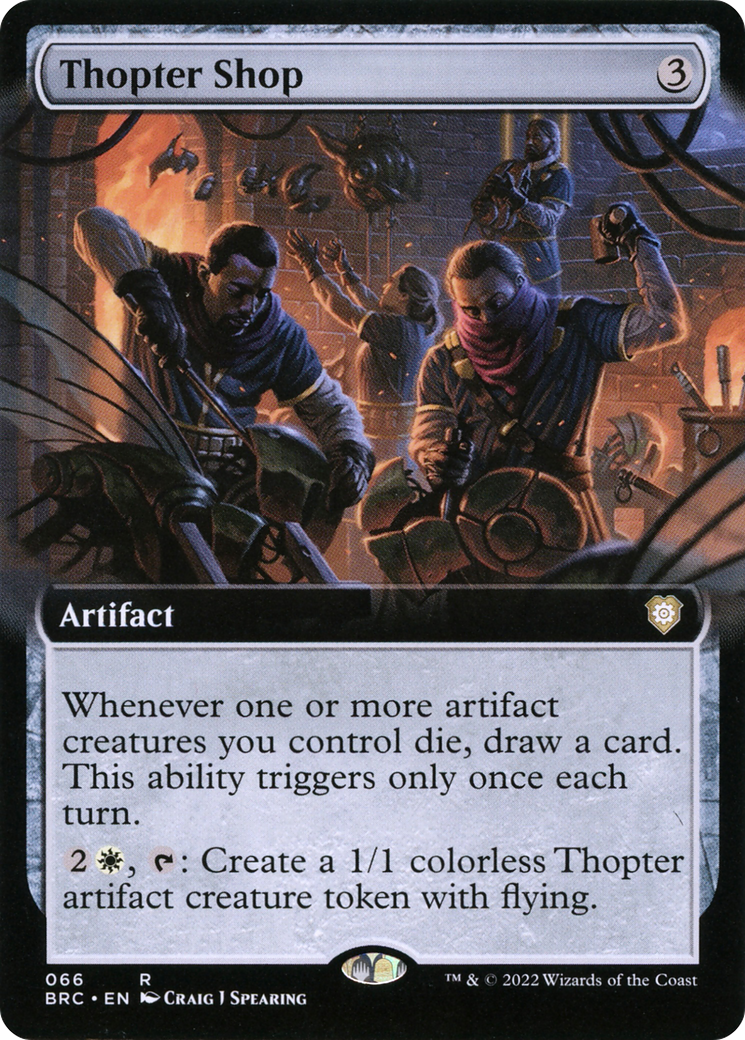 Magic: The Gathering - Thopter Shop - The Brothers' War Commander