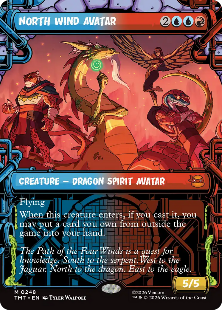 Magic: The Gathering - North Wind Avatar - Teenage Mutant Ninja Turtles