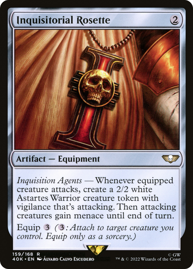 Magic: The Gathering - Inquisitorial Rosette - Warhammer 40000 Commander